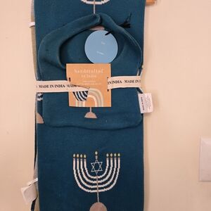 Rae Dunn Blue and White Hanukkah Gift‎ Set